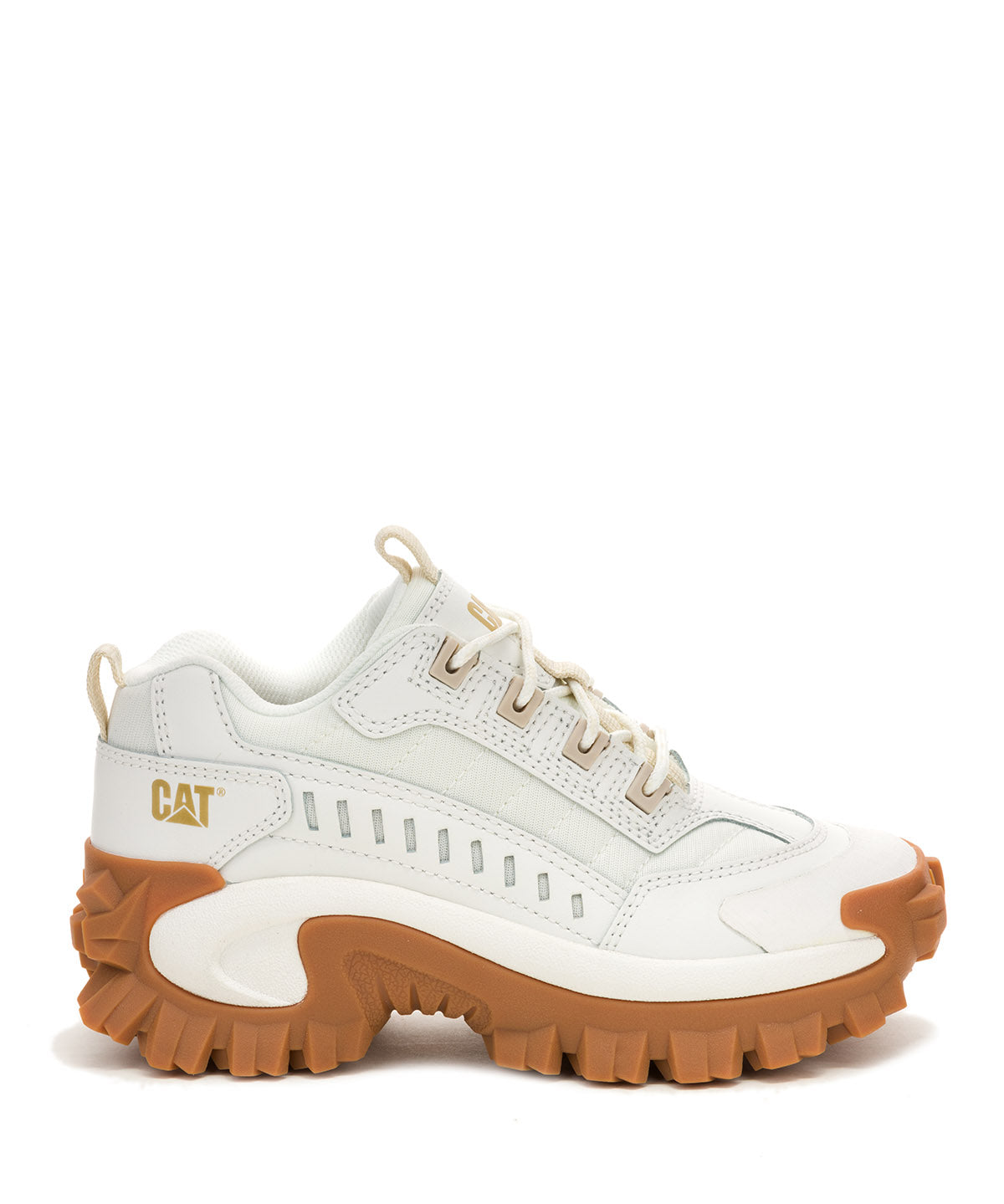 Zapatilla Cuero Mujer Intruder Blanca Cat