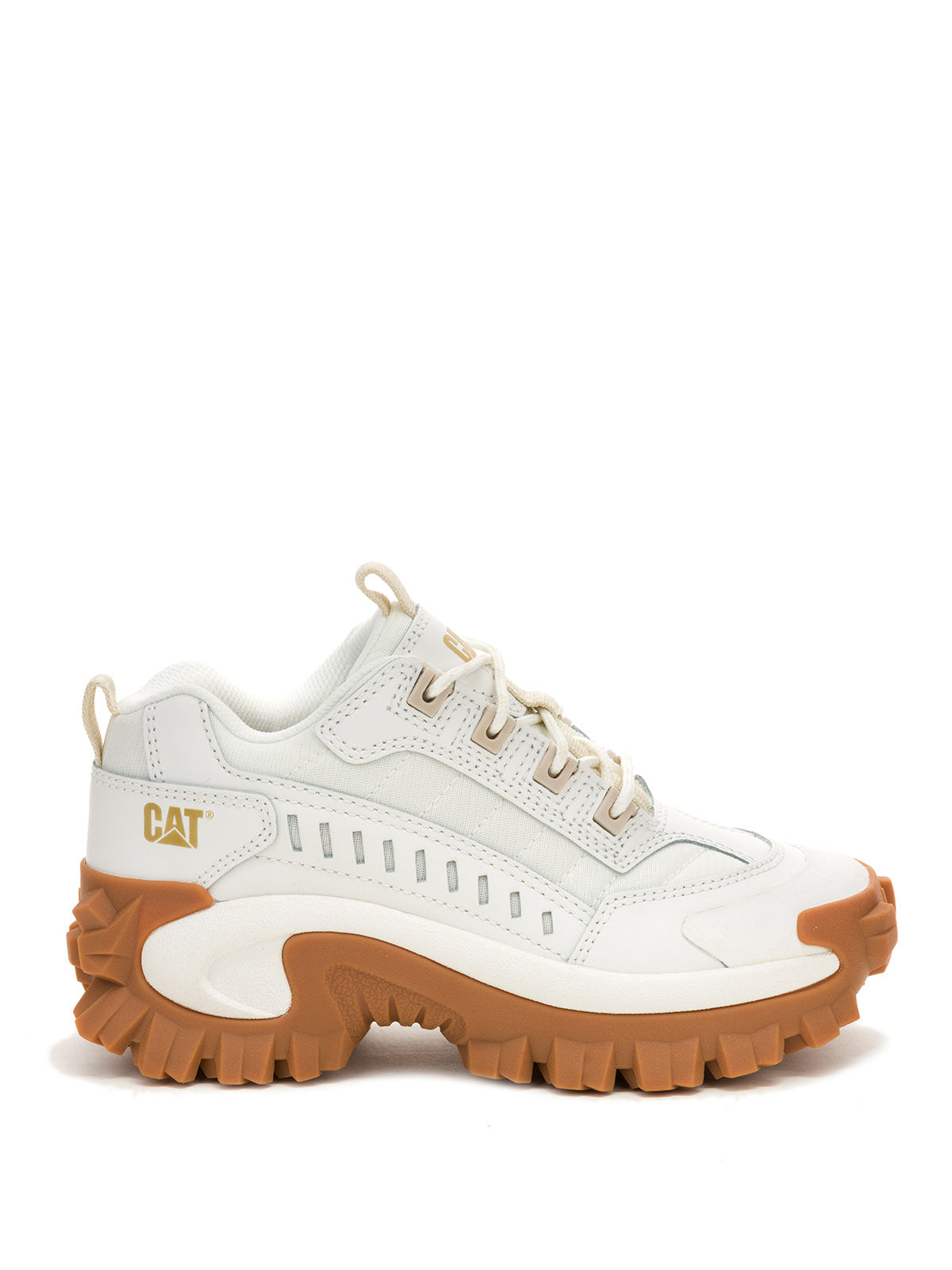 Zapatilla Cuero Mujer Intruder Blanca Cat