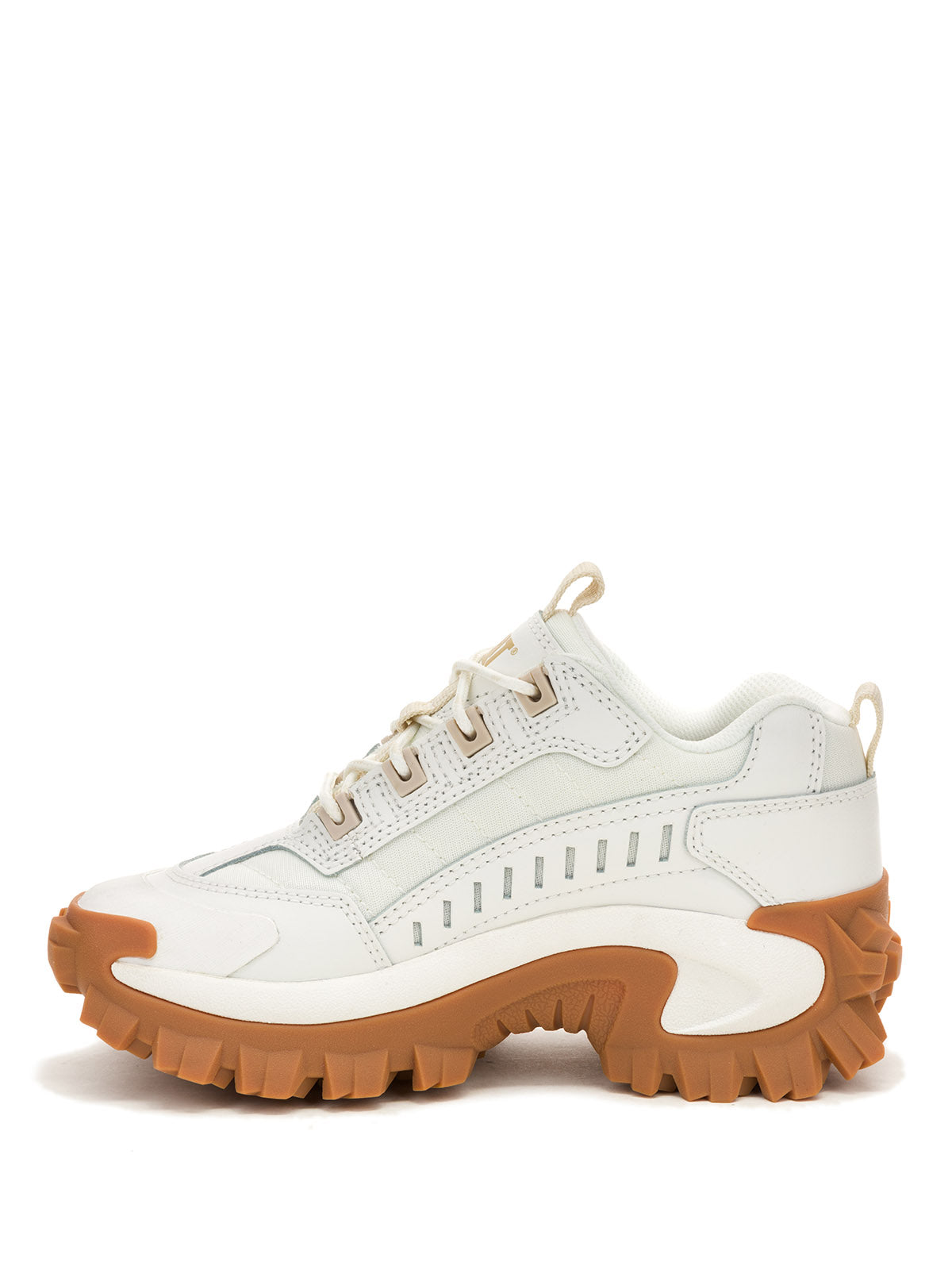 Zapatilla Cuero Mujer Intruder Blanca Cat