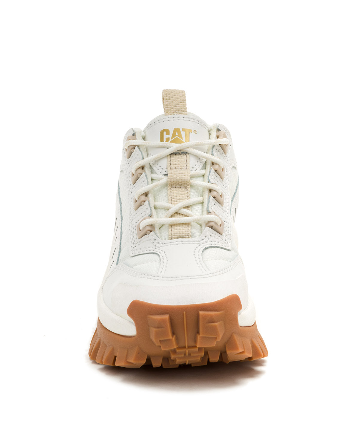 Zapatilla Cuero Mujer Intruder Blanca Cat