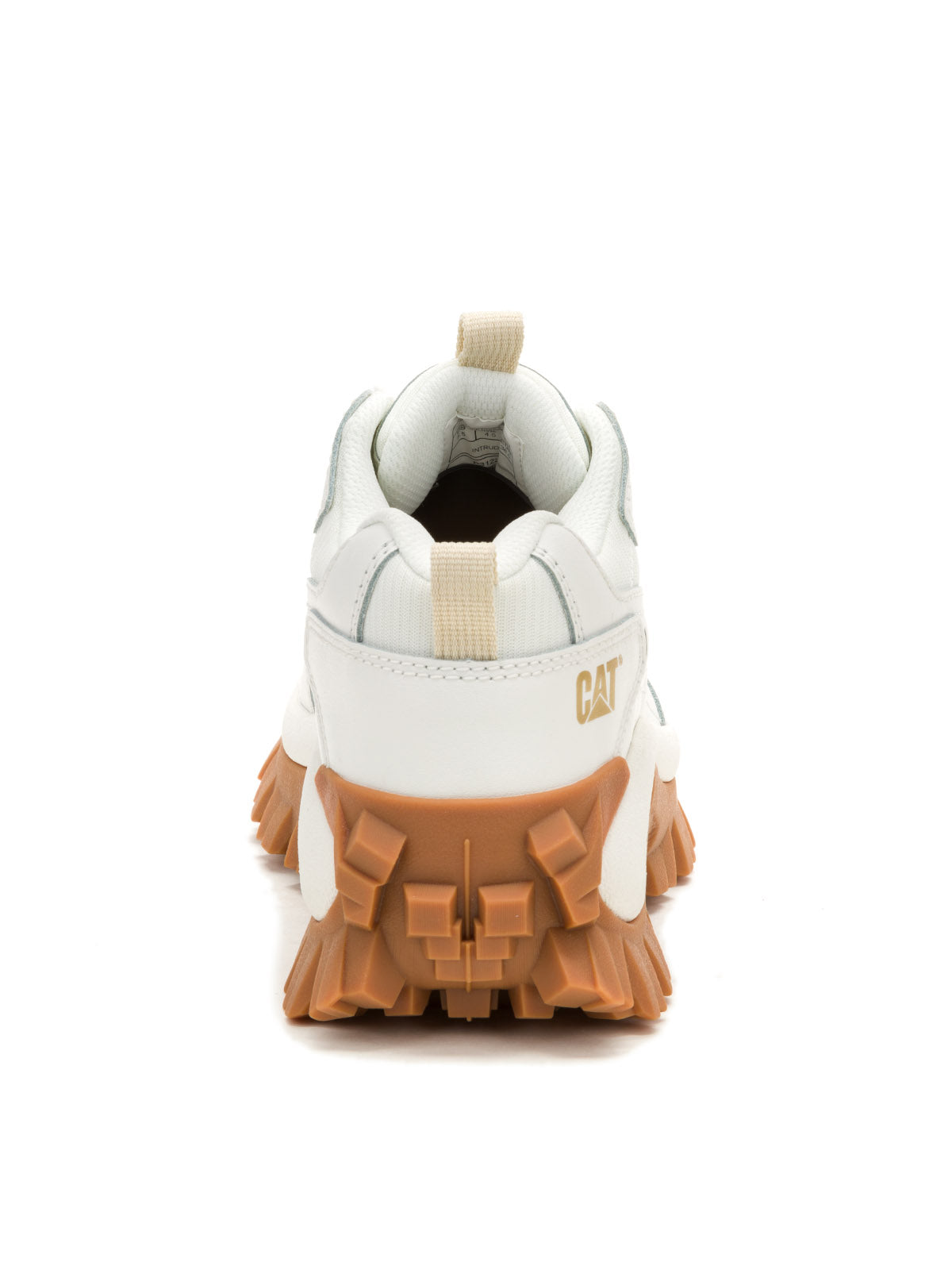 Zapatilla Cuero Mujer Intruder Blanca Cat
