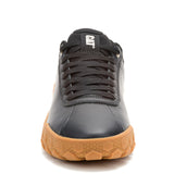 Zapatilla Cuero Mujer Hex + Negra Cat