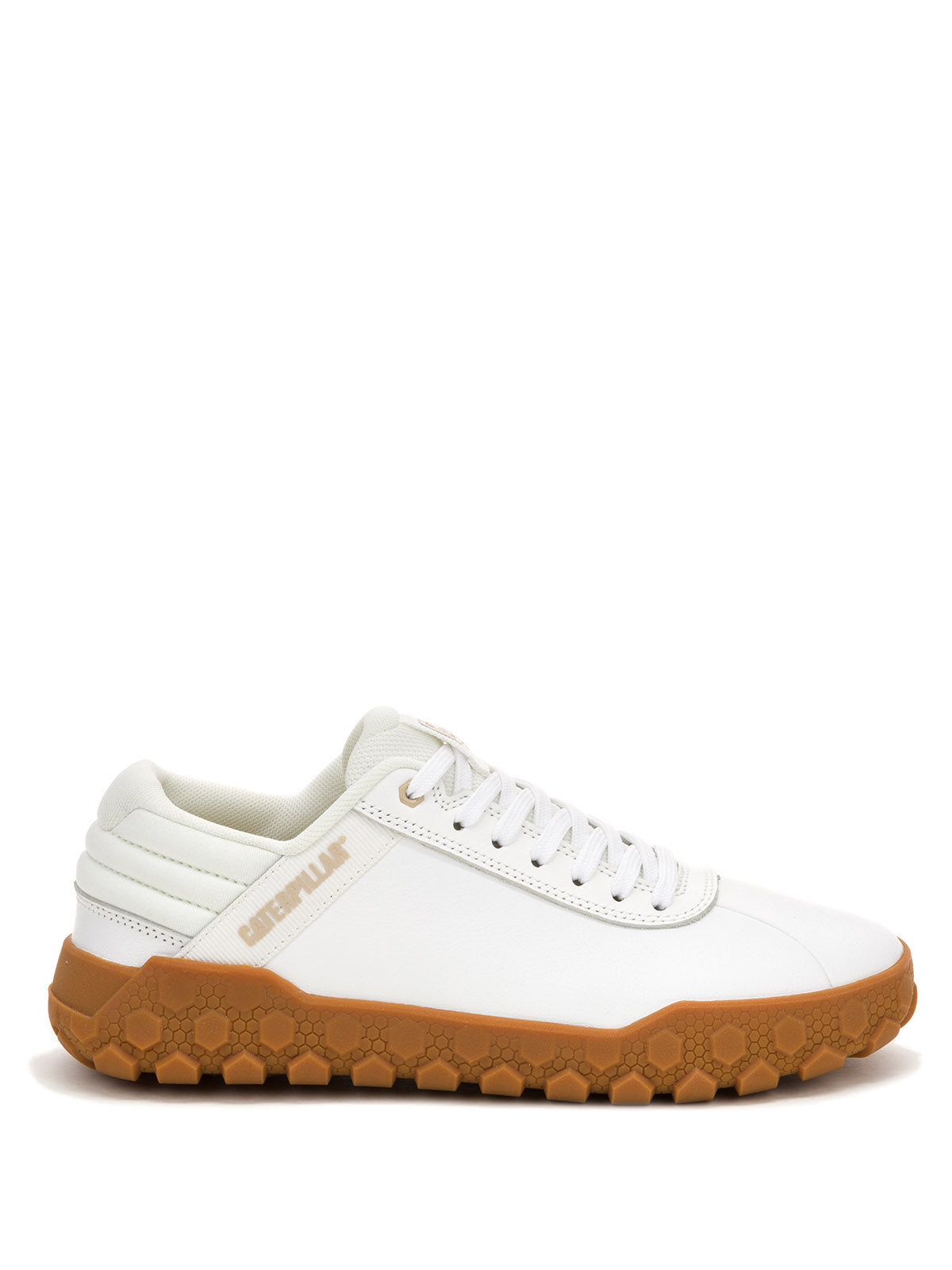 Zapatilla Cuero Mujer Hex + Blanca Cat