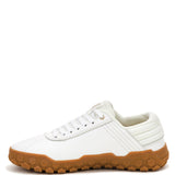 Zapatilla Cuero Mujer Hex + Blanca Cat