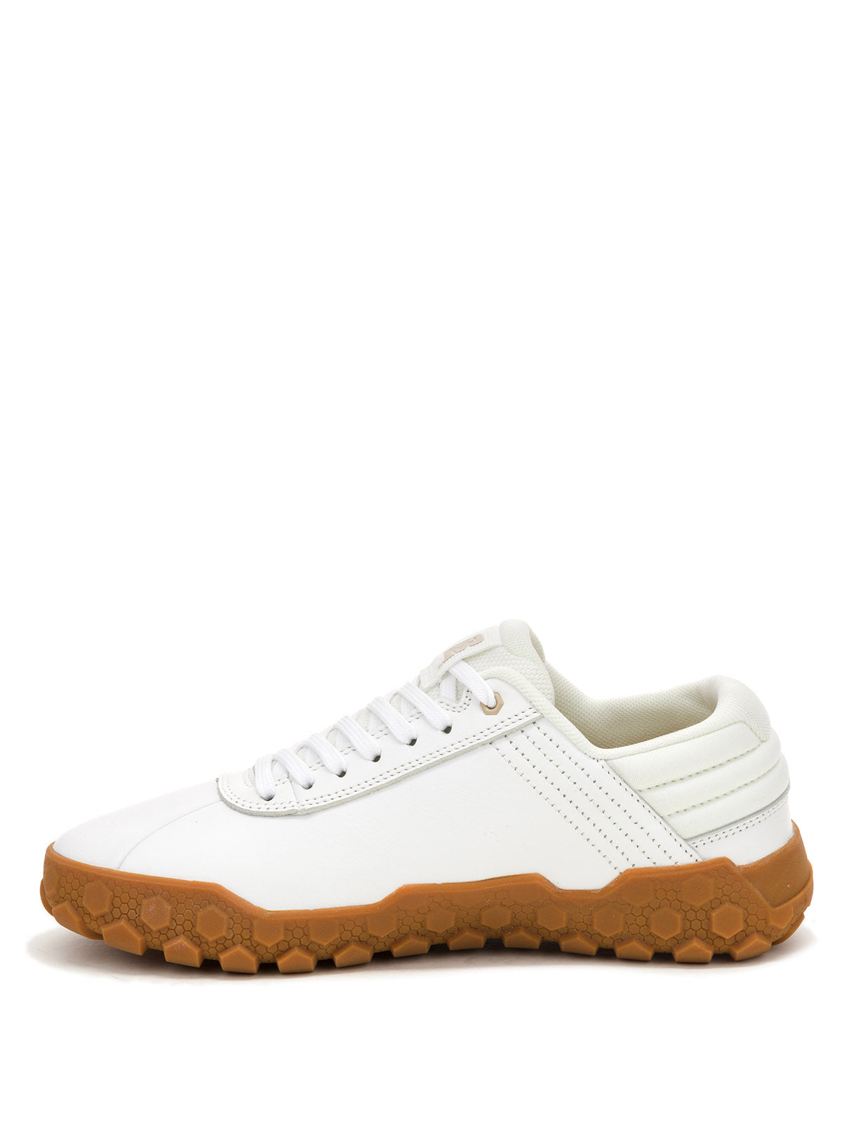 Zapatilla Cuero Mujer Hex + Blanca Cat