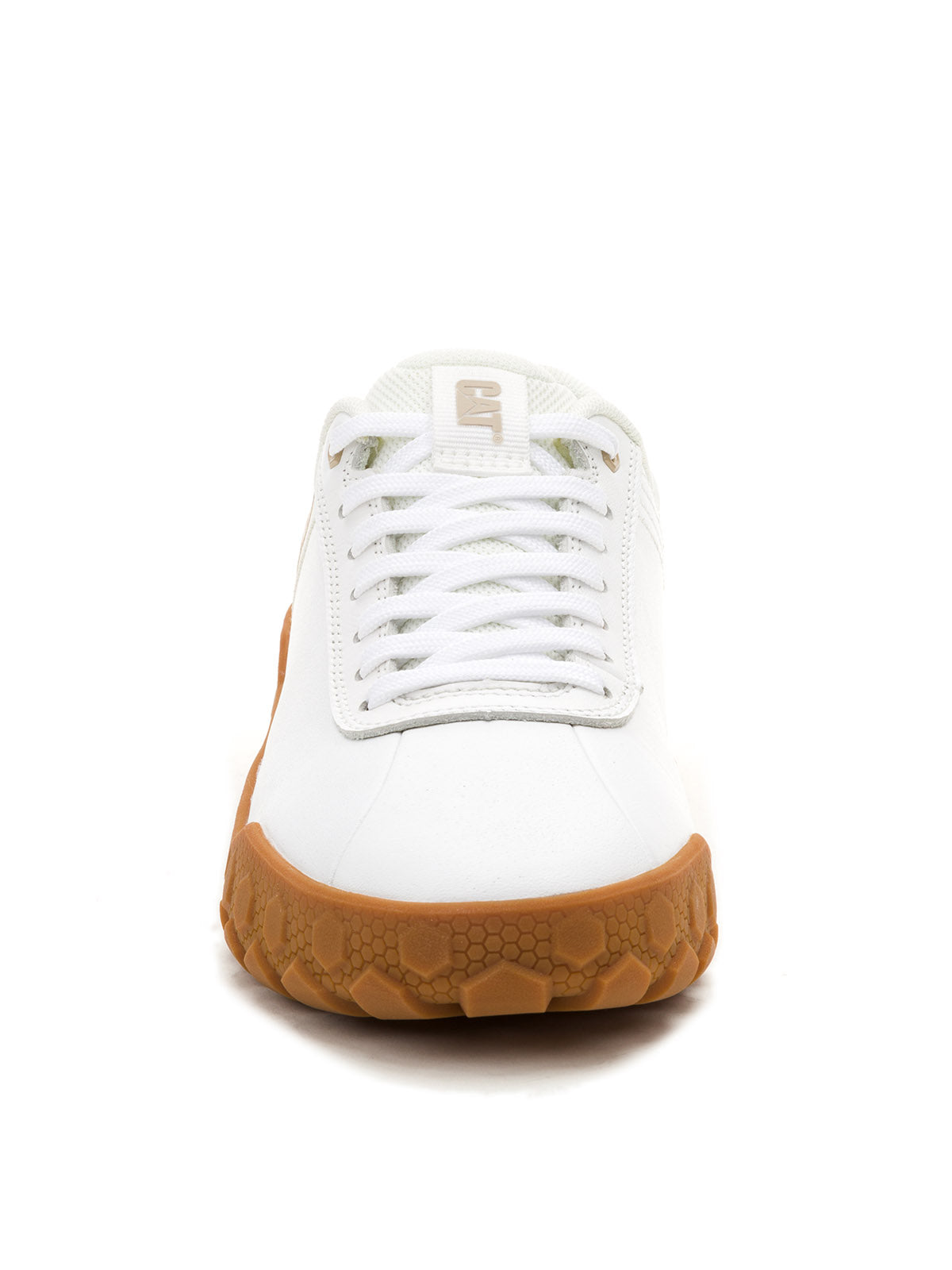 Zapatilla Cuero Mujer Hex + Blanca Cat