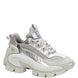 Zapatilla Casual Mujer Intruder Max Lace CH Plateada Cat