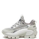Zapatilla Casual Mujer Intruder Max Lace CH Plateada Cat