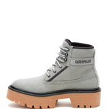 Botín Canvas Mujer Colorado Max 6 Gris Claro Mujer Cat