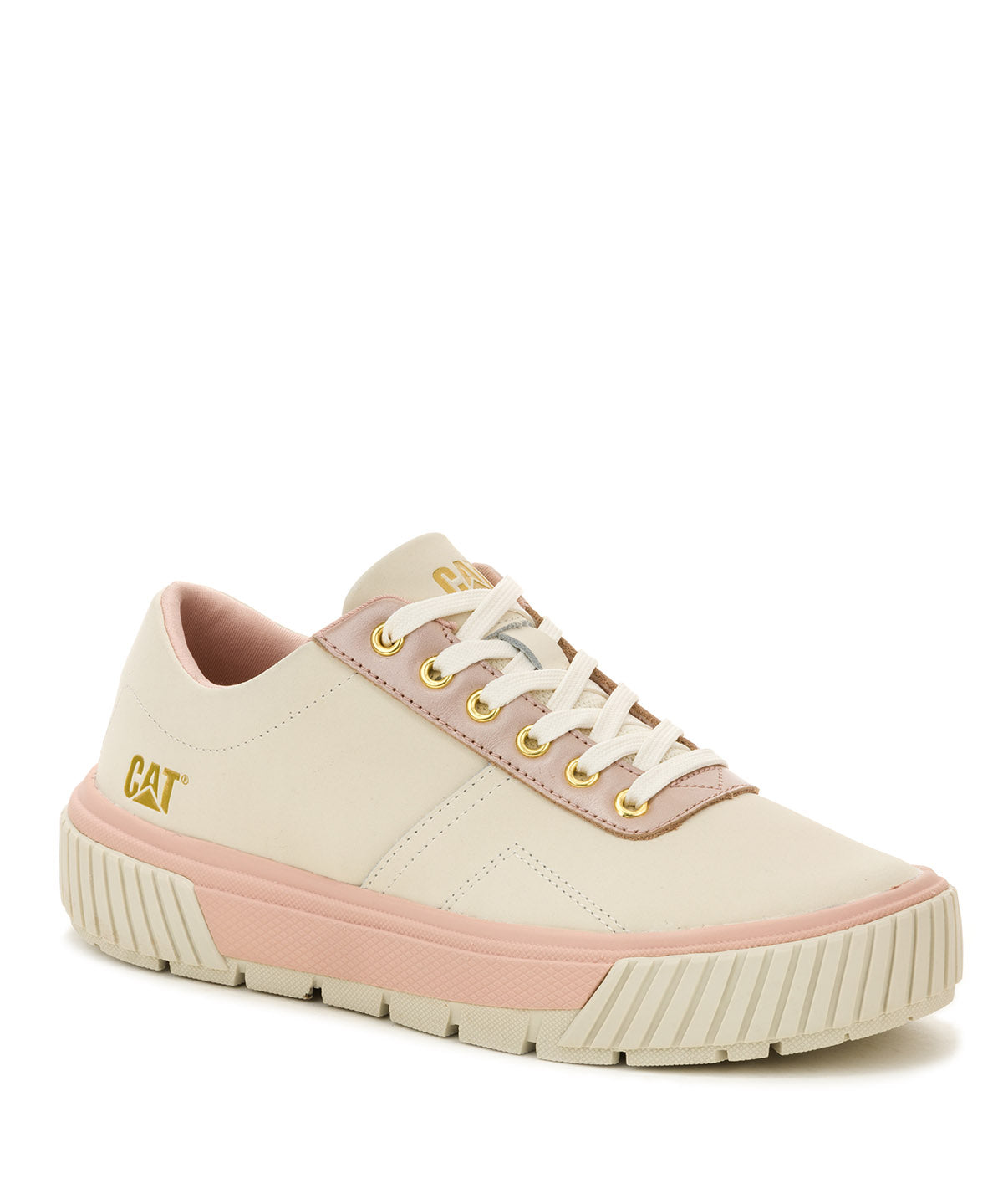 Zapatilla Casual Mujer Amp Canvas Blanco Cat