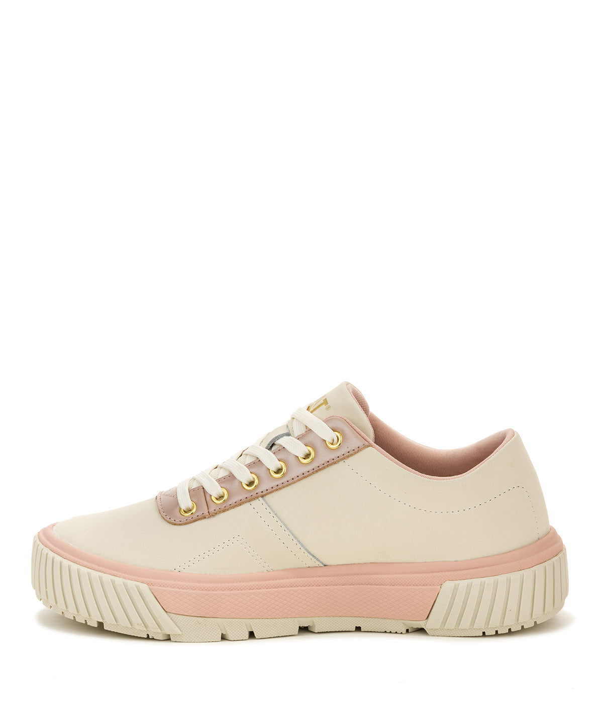 Zapatilla Casual Mujer Amp Canvas Blanco Cat