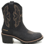 Bota Casual Texana Mujer Rewrite Frontier Negra Cat