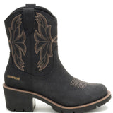 Bota Casual Texana Mujer Rewrite Frontier Negra Cat