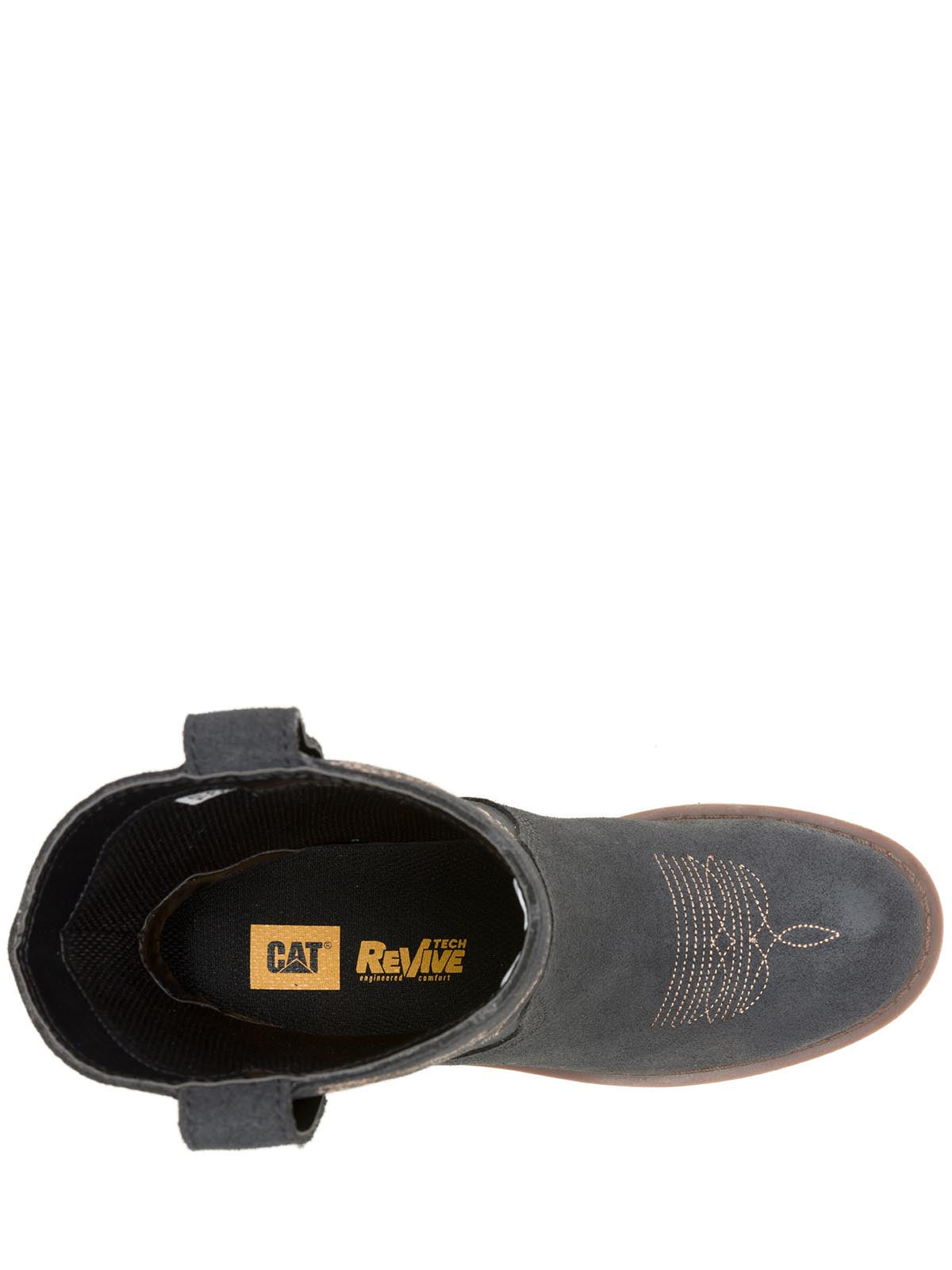 Bota Casual Texana Mujer Rewrite Frontier Negra Cat