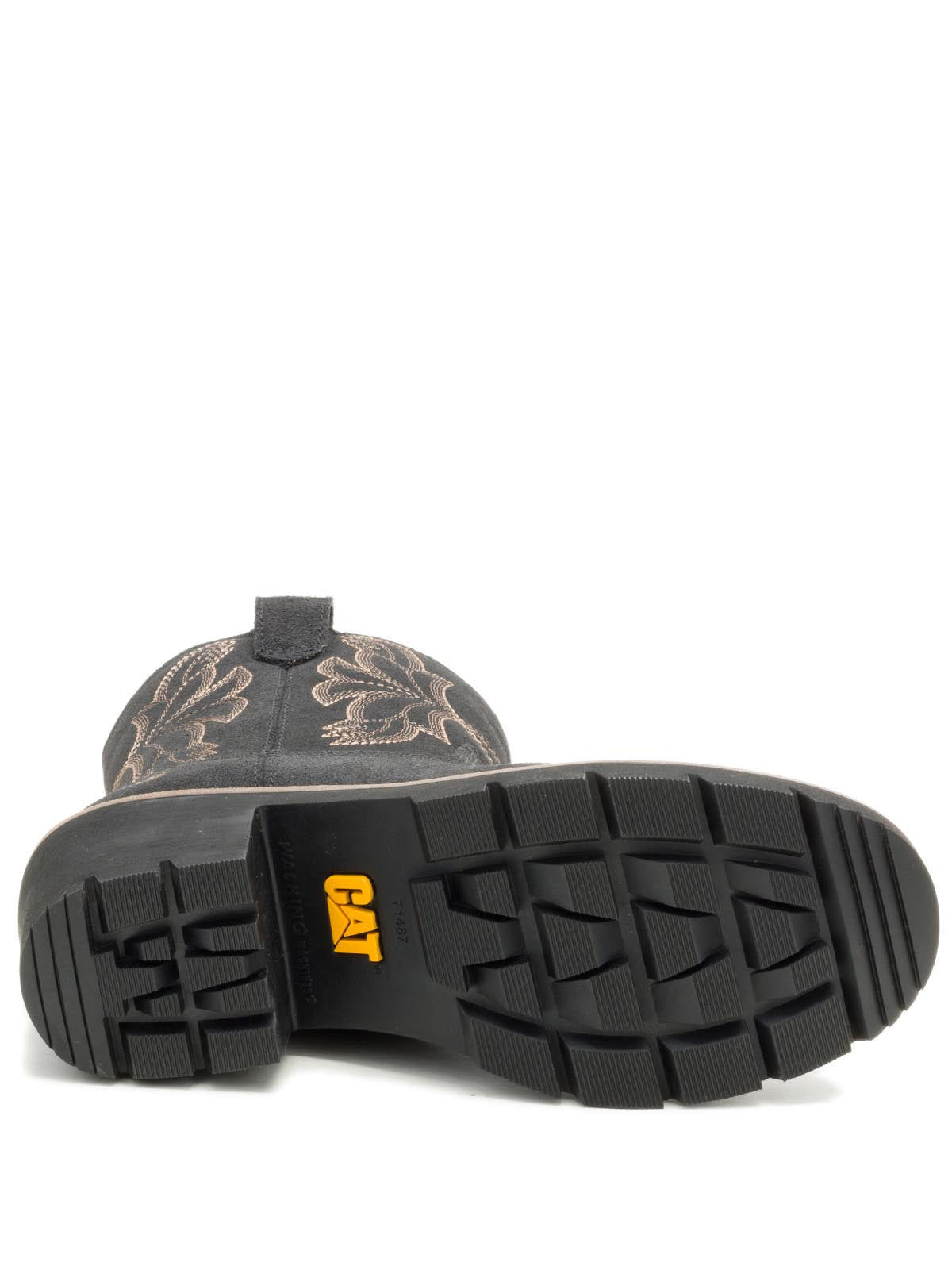 Bota Casual Texana Mujer Rewrite Frontier Negra Cat