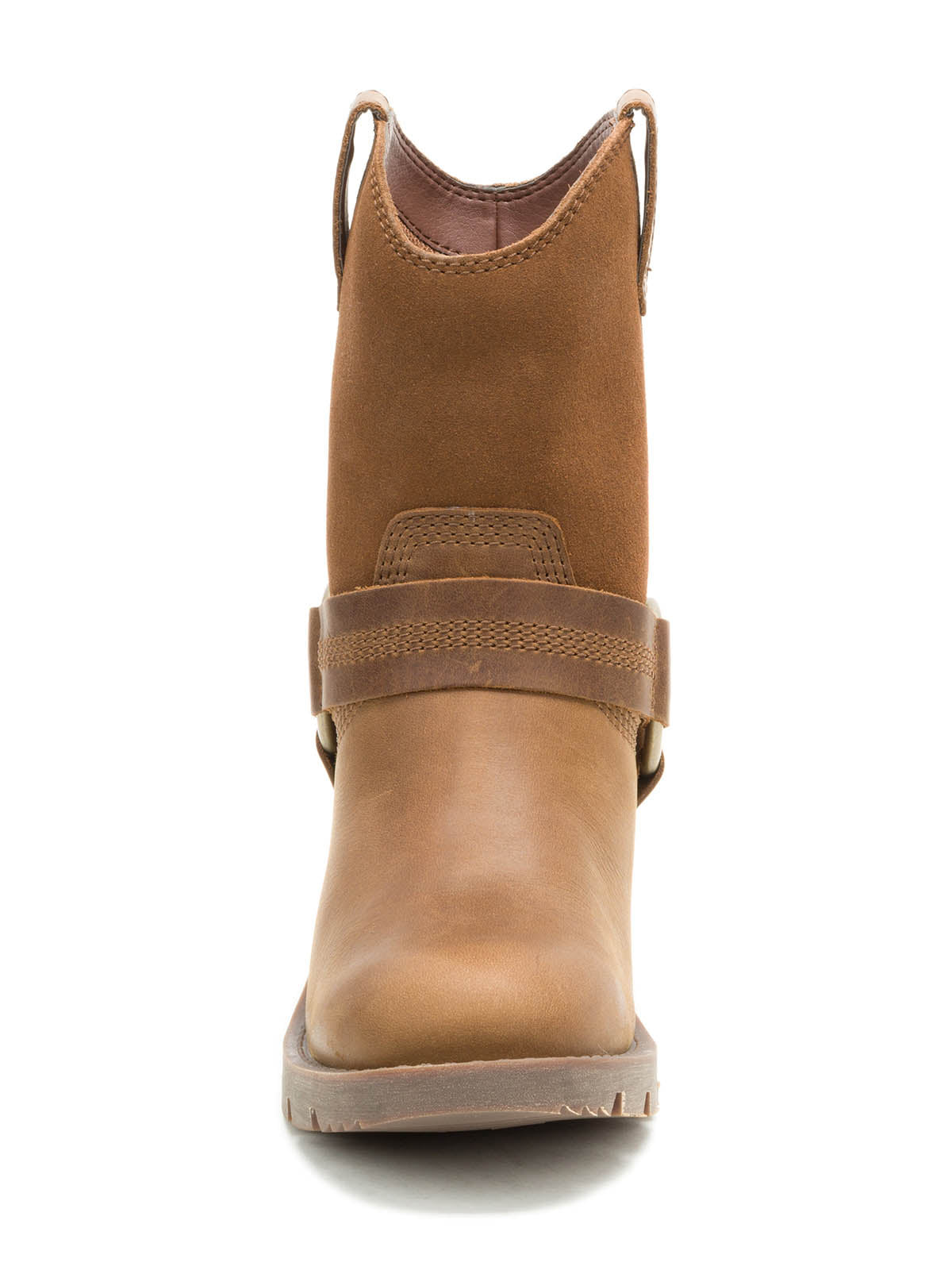 Bota Casual Cuero Mujer Rewrite Harness Café Cat
