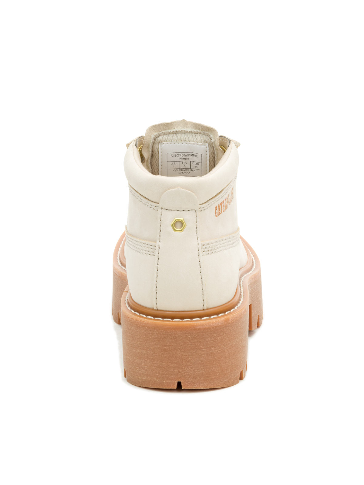 Botín Mujer Colorado Max Chukka Beige Cat