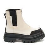 Botín Mujer Bolder Chelsea Zip Beige Cat