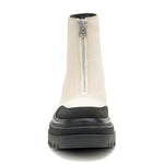 Botín Mujer Bolder Chelsea Zip Beige Cat