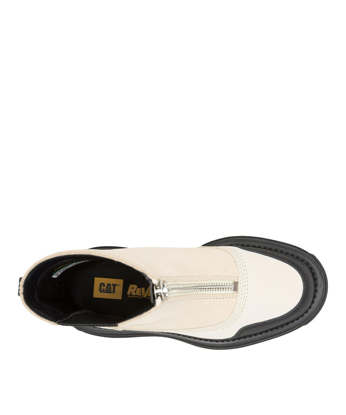 Botín Mujer Bolder Chelsea Zip Beige Cat