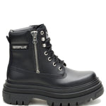 Botín Casual Nobuk sintético Mujer Bolder Zip Negro Cat