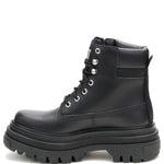 Botín Casual Nobuk sintético Mujer Bolder Zip Negro Cat