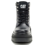 Botín Casual Nobuk sintético Mujer Bolder Zip Negro Cat