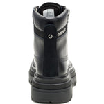 Botín Casual Nobuk sintético Mujer Bolder Zip Negro Cat