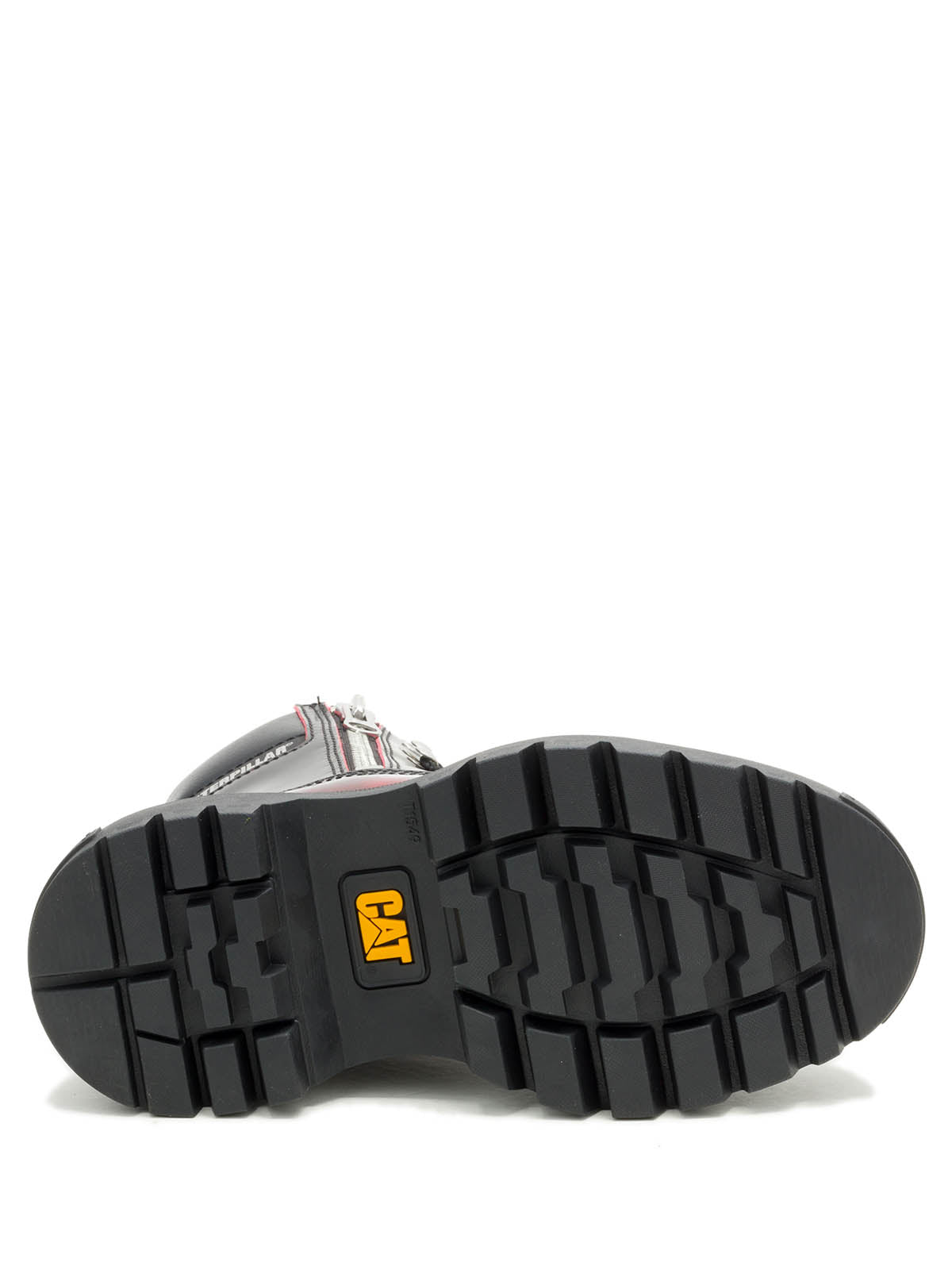 Botín Casual Cuero Mujer Bolder Zip Burdeo Cat