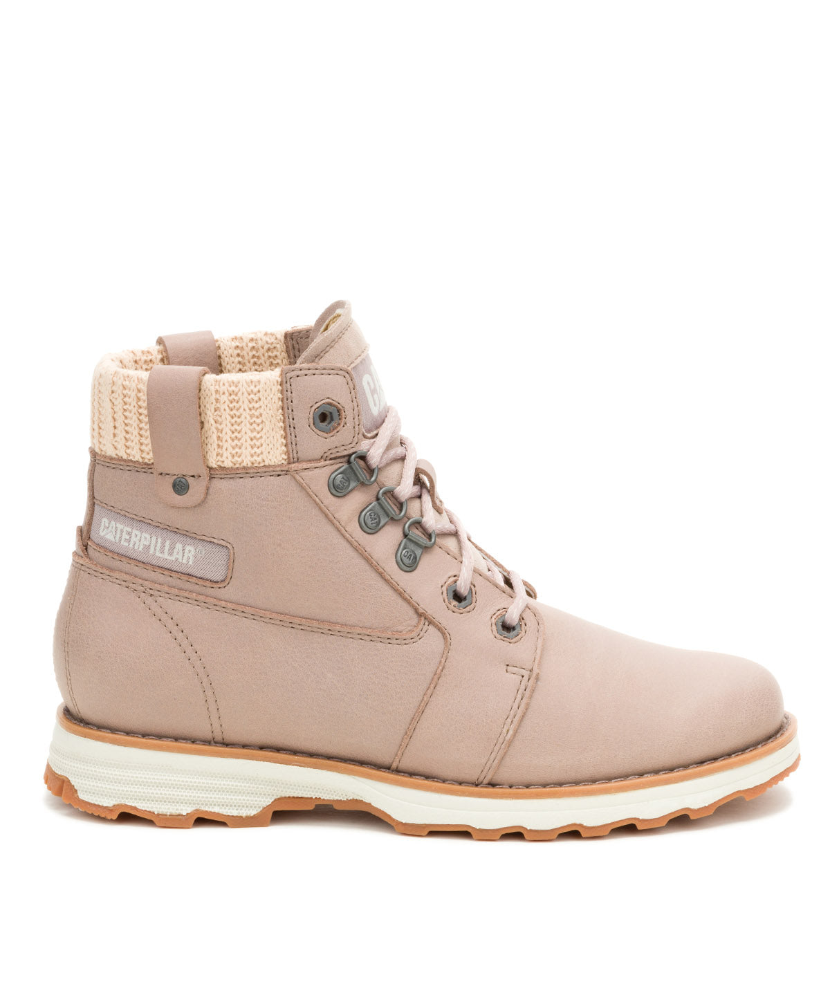 Botín Cuero Mujer Charlie Palo Rosa Cat