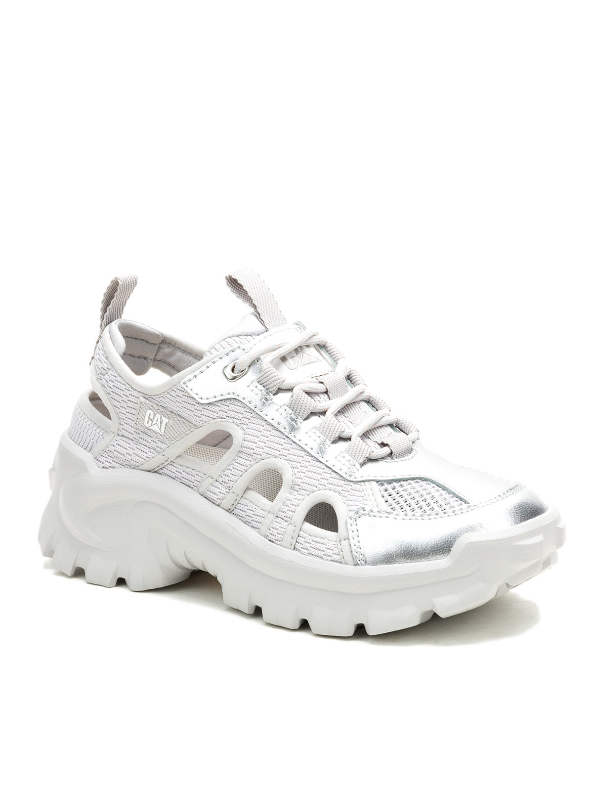 Sandalia Mujer Intruder Lite Air Flo Metalizado Cat