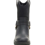 Bota Casual Cuero Mujer Rewrite Harness Negra Cat