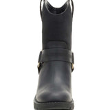 Bota Casual Cuero Mujer Rewrite Harness Negra Cat