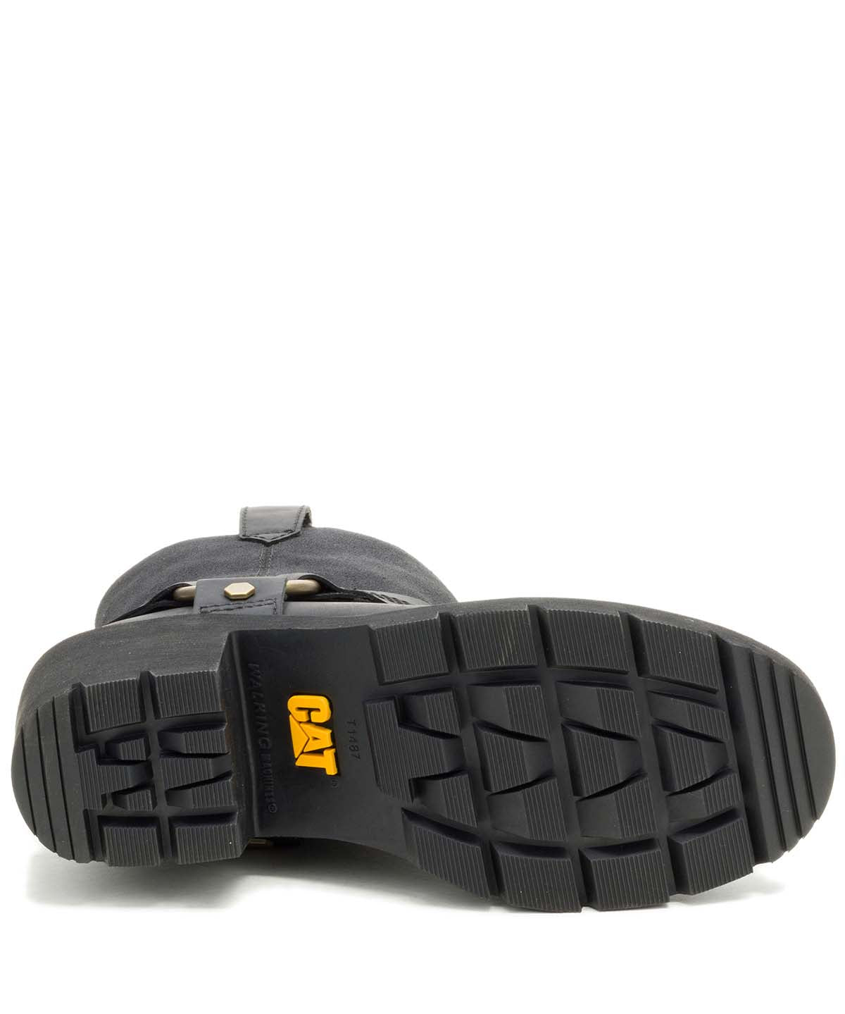 Bota Casual Cuero Mujer Rewrite Harness Negra Cat