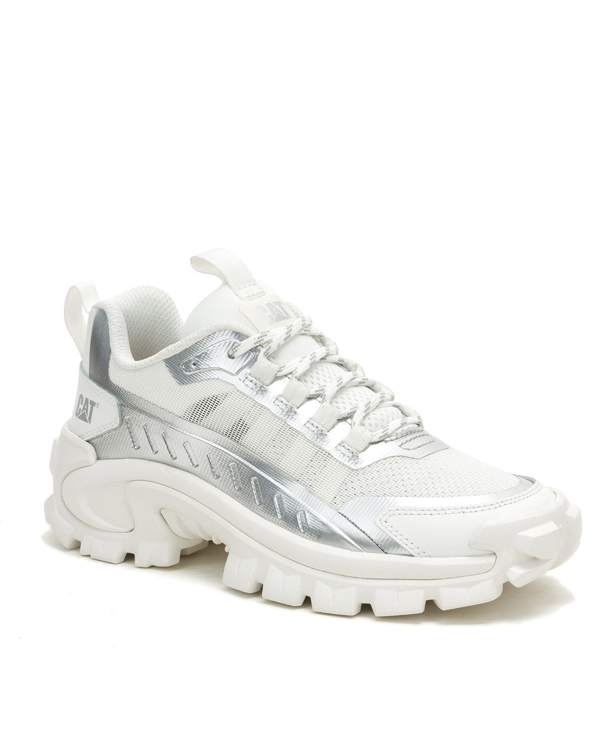 Zapatilla Mujer Intruder Lightning Mesh Plateado Cat