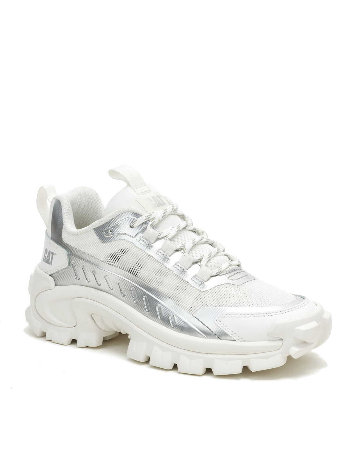 Zapatilla Mujer Intruder Lightning Mesh Plateado Cat