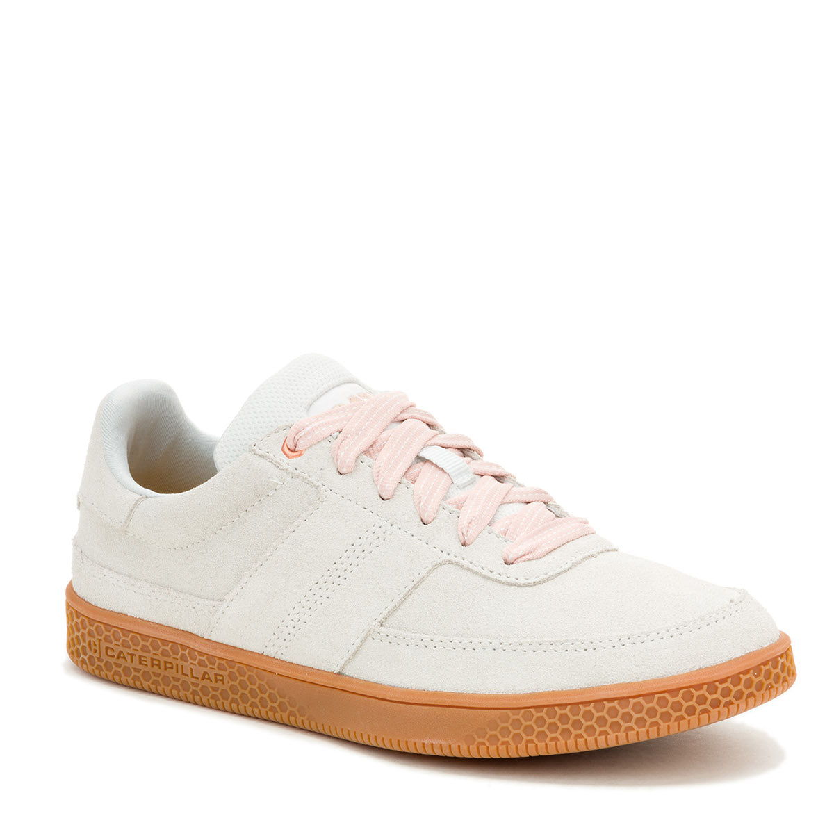 Zapatilla Mujer Pause Retro Blanco y Café Cat