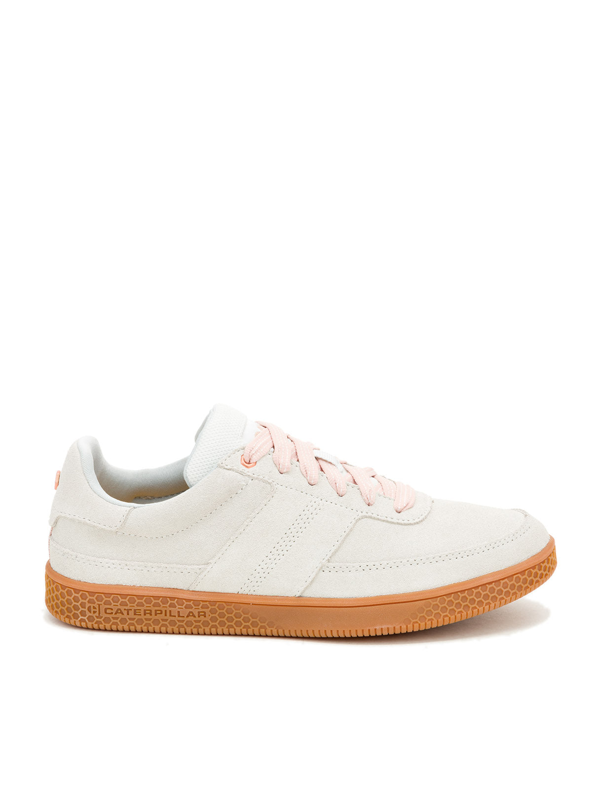 Zapatilla Mujer Pause Retro Blanco y Café Cat