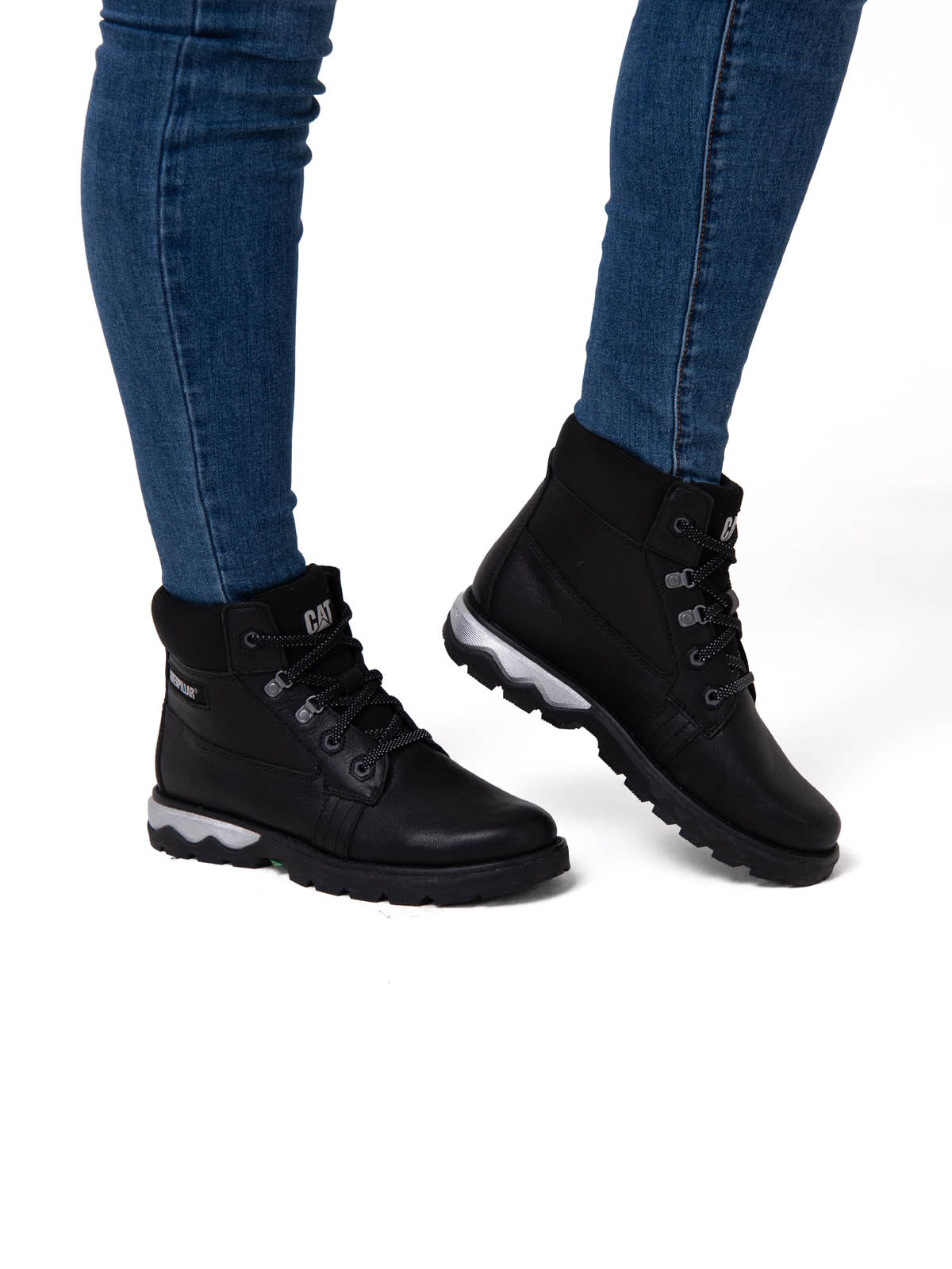 Botín Mujer Fandom Negro Cat