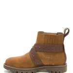 Botín Mujer Grader Embellish Chelsea Café Cat