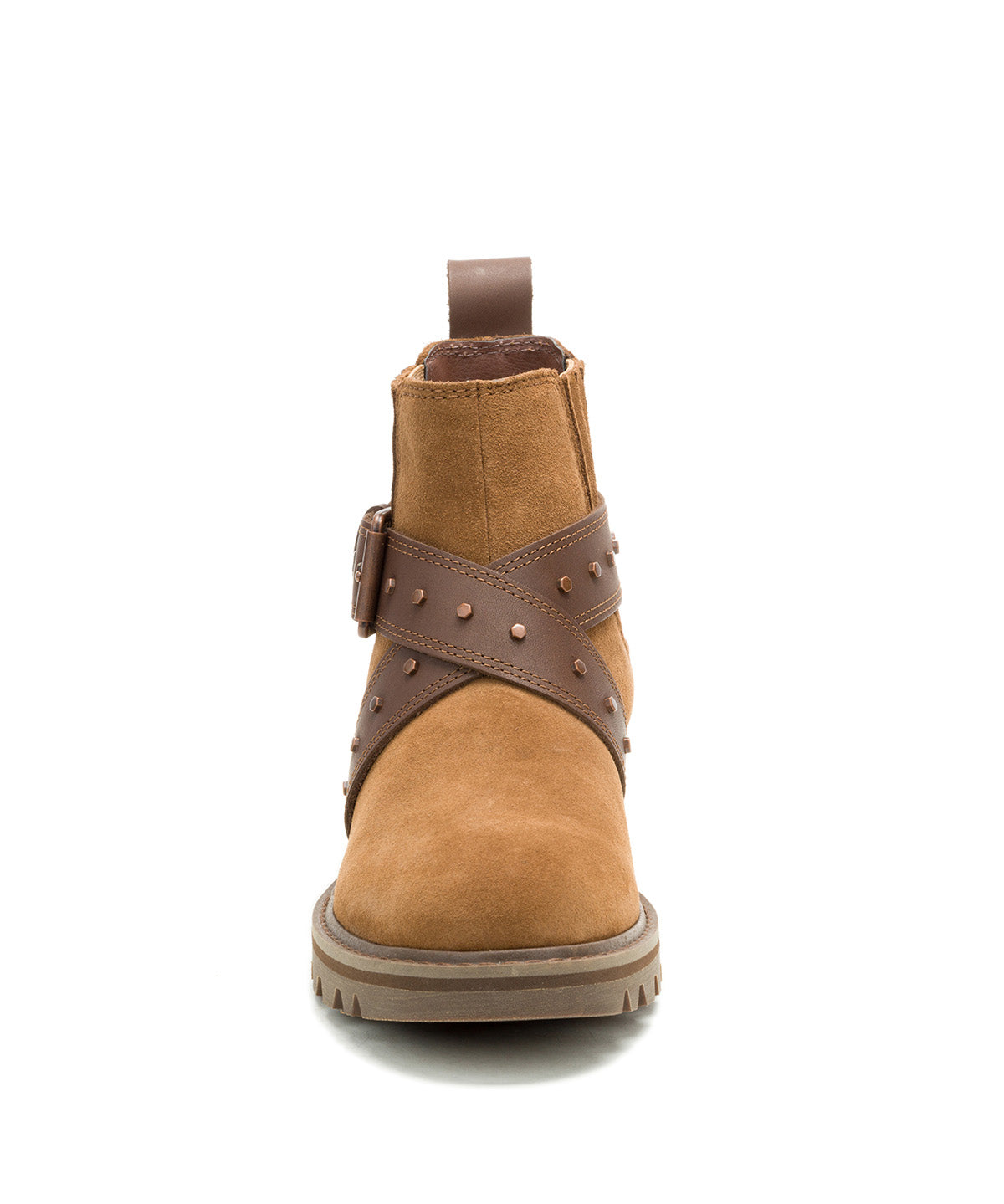 Botín Mujer Grader Embellish Chelsea Café Cat