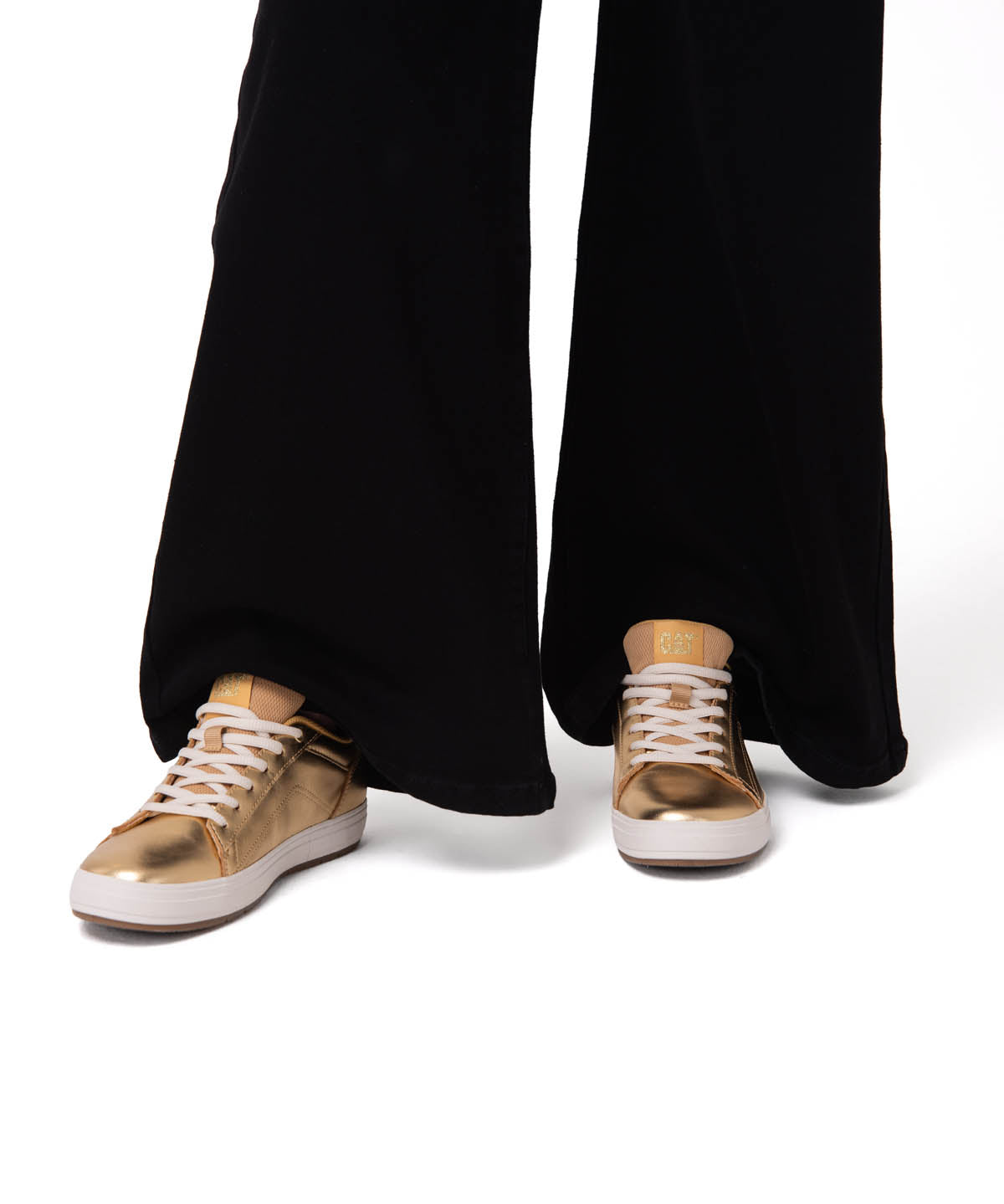 Zapatilla Mujer Imply Dorado Cat