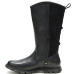 Bota de Cuero Notion Buckle Negro Cat