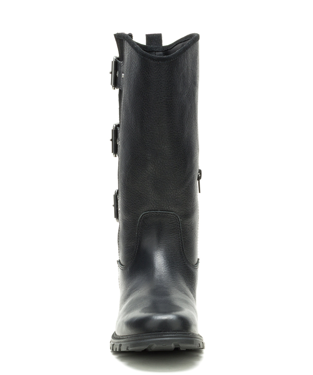 Bota de Cuero Notion Buckle Negro Cat