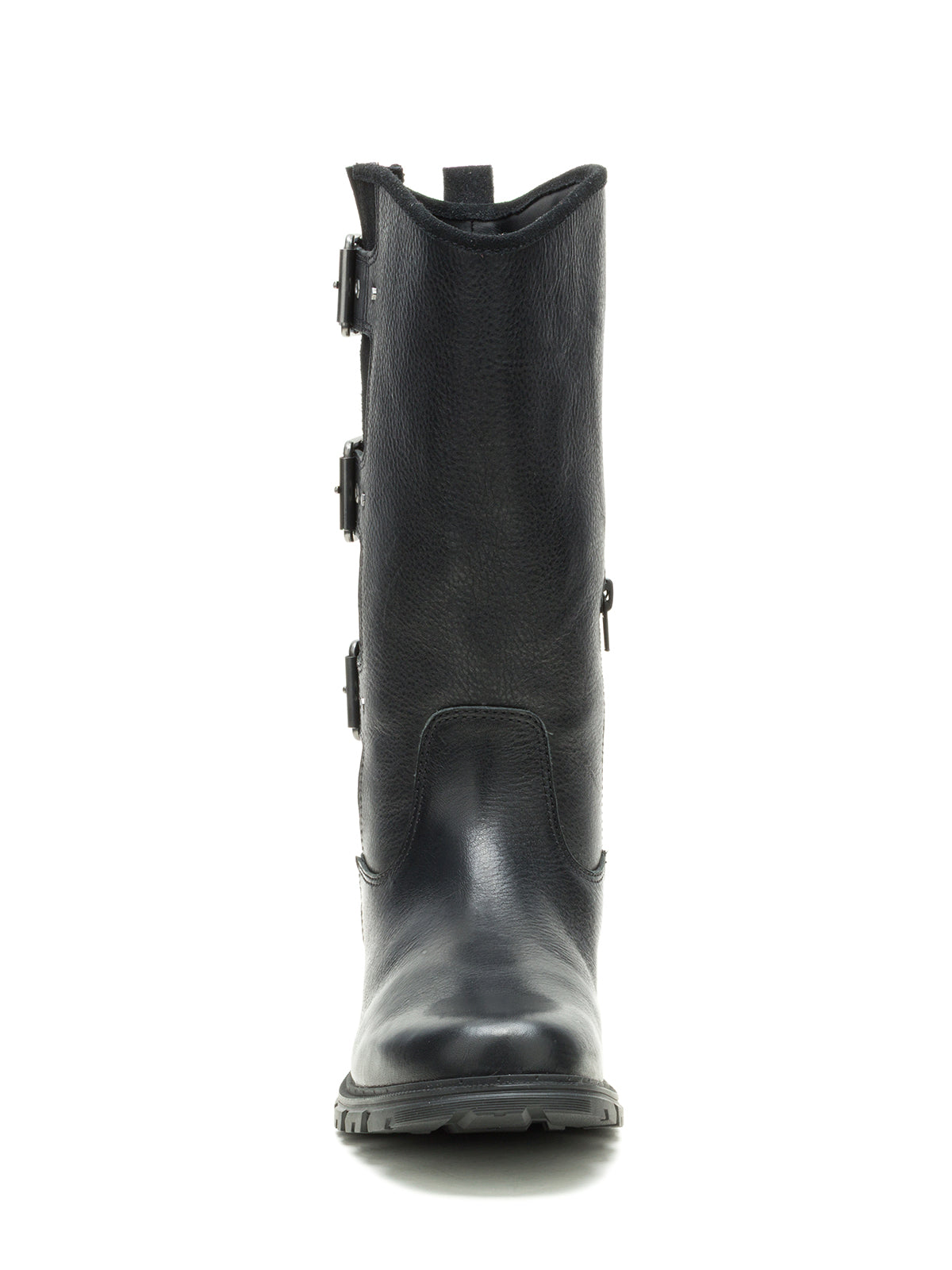 Bota de Cuero Notion Buckle Negro Cat