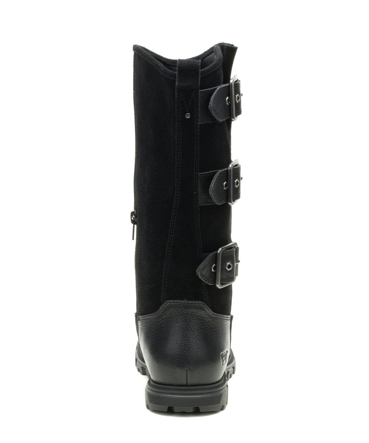 Bota de Cuero Notion Buckle Negro Cat