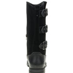 Bota de Cuero Notion Buckle Negro Cat