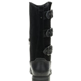 Bota de Cuero Notion Buckle Negro Cat