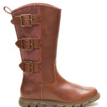 Bota de Cuero Notion Buckle Café Cat