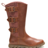 Bota de Cuero Notion Buckle Café Cat